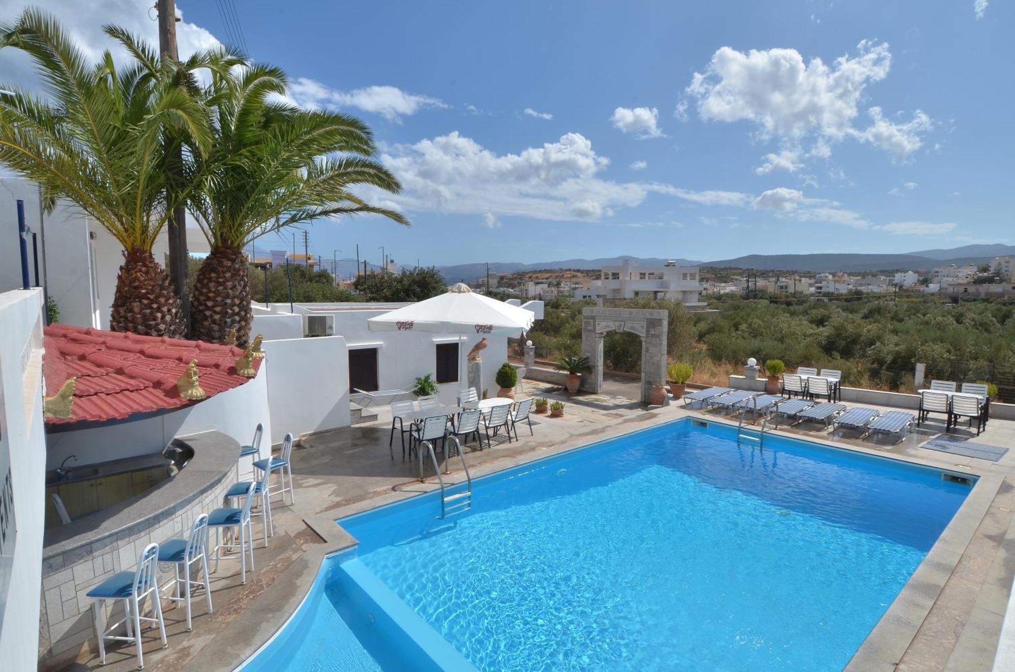 Manos Apartments Agios Nikolaos  Ngoại thất bức ảnh